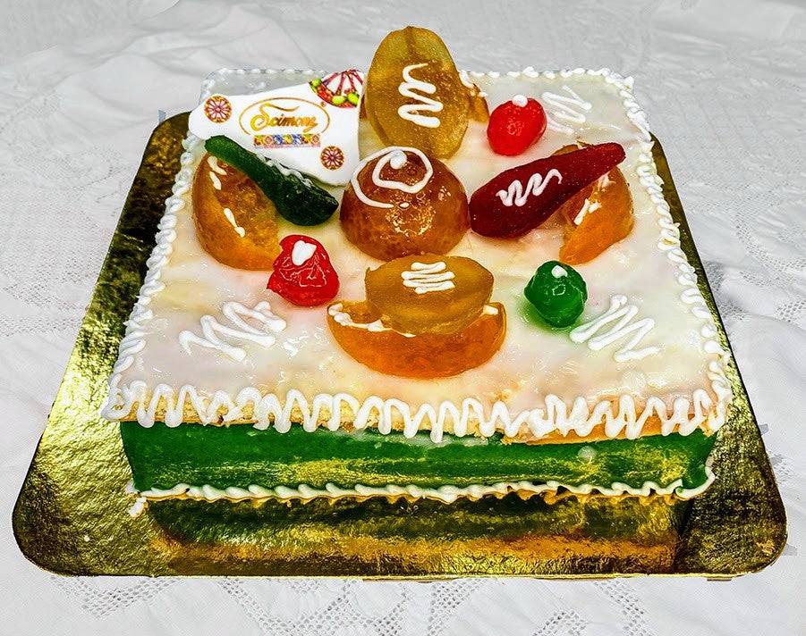 Cassata siciliana "La quadrata" by Scimone