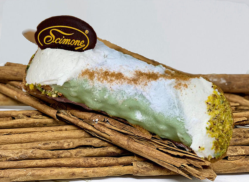 Cannoli Gourmet con Cioccolato al Pistacchio Scimone