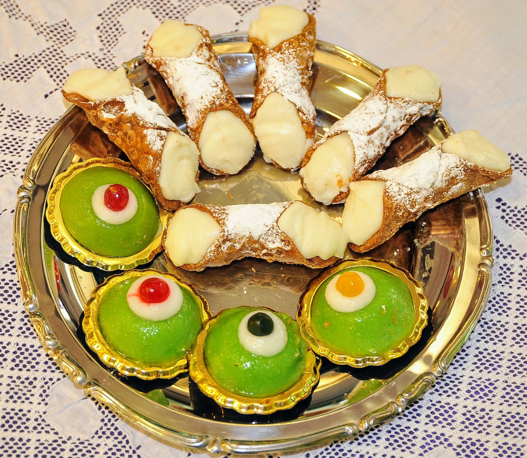 Cannoli e cassate mignon